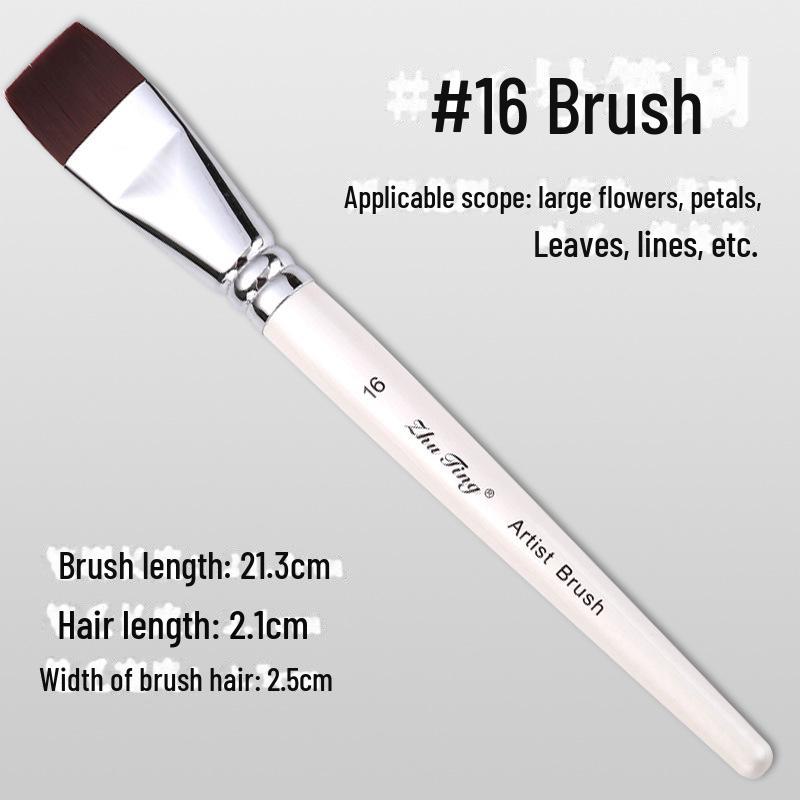 17-Piece Face Painting Brush Set for Various Artistic Techniques Like Line Work, Embossing, Blending, and More.