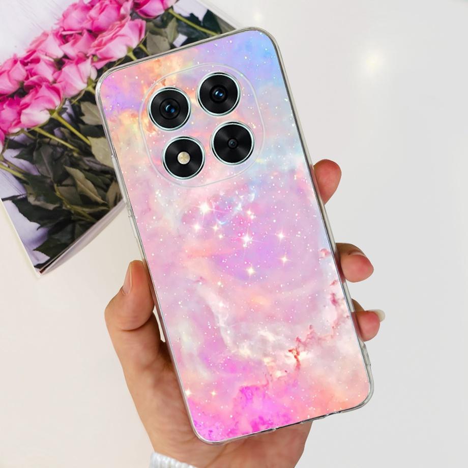 For Xiaomi Redmi Note 14 14Pro Case Coque Soft Silicone Back Cover Flower Butterfly Love Heart Clear Funda Redmi Note14 Pro Capa