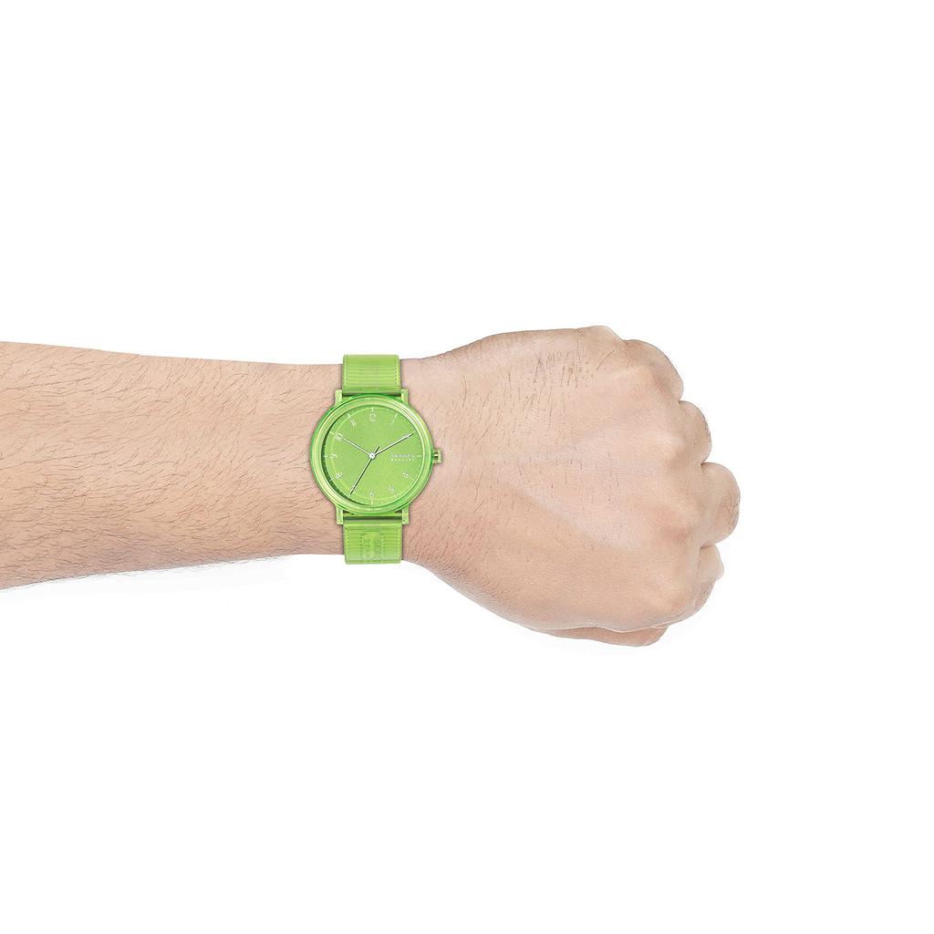 AAREN TRANSPARENT Three-Hand Green 41mm Watch