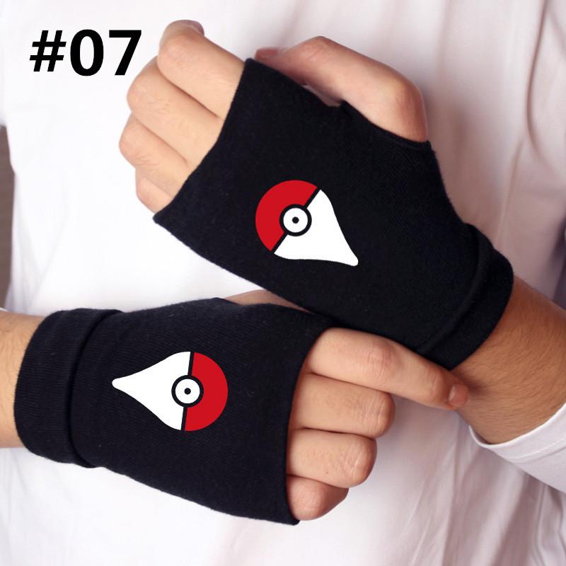 Anime Pokemon Handschuhe Halbfinger Halbhandschuh Tastatur Maus Zweites  Element Handschuh fr Mnner Frauen