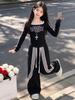 Girls' Stylish Autumn 2026 Long-Sleeve Shirt & Casual Sweatpants Set