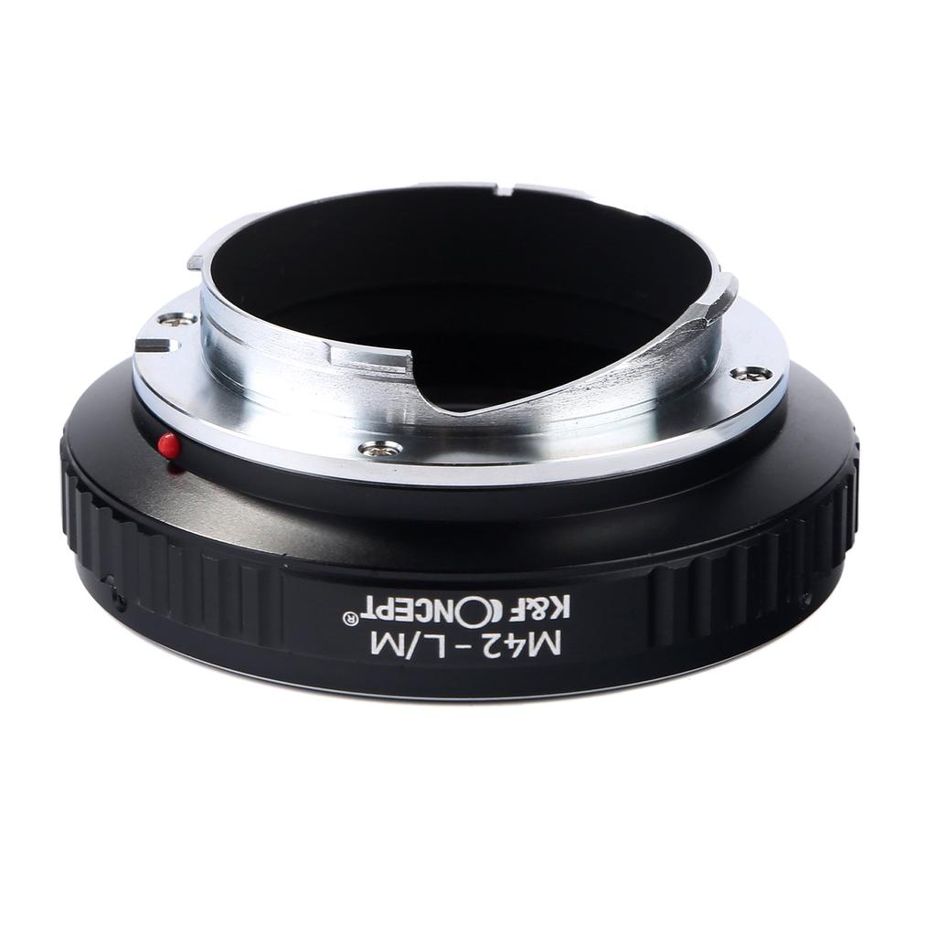 K&F CONCEPT M42 Lens to Leica Mount Adapter for M Cameras, M42 Leica Lens Adapter, Infinity Focus, High Precision, Manufacturer Direct Store