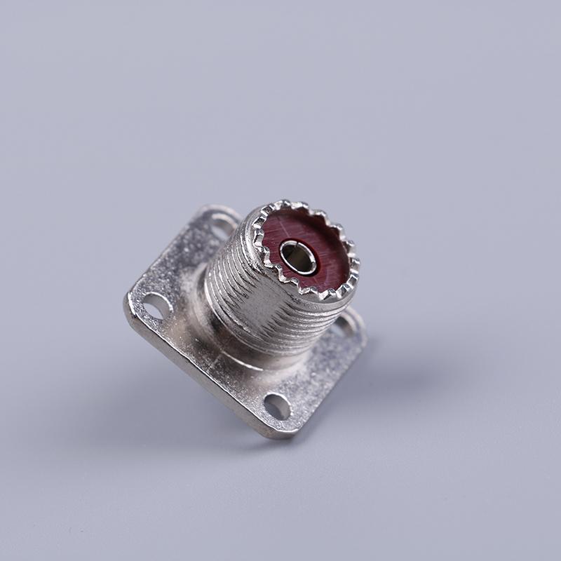 Uhf Female So239 Panel Chassis Mount Flange Deck Mount Solder Cup Rf Connector