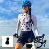 2026 Frühjahr und Sommer Einteiler Radanzug, Oberteil, Radsportbekleidung, Feuchtigkeitsableitende Damen Langarm Silikon Radhose.