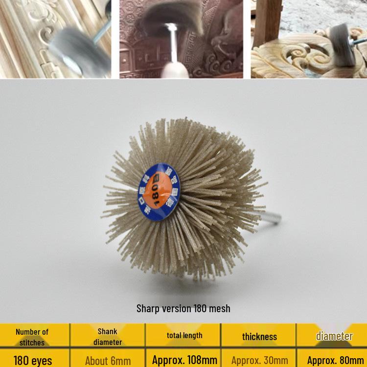 Nylon Abrasive Polishing Wheel for Wood and Furniture Carving