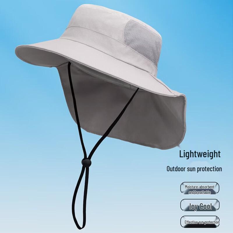 Quick-Dry Breathable Wide-Brim Sun Hat