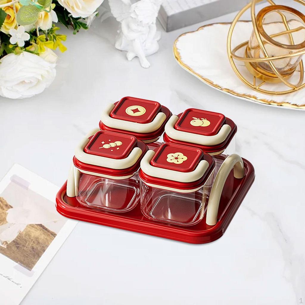 Candy Bowl, Holder, Holder with Lid for Living Room Table
