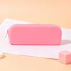 Multi-function Large Capacity Silicone Zipper Pencil Case, Student Stationery Bag
