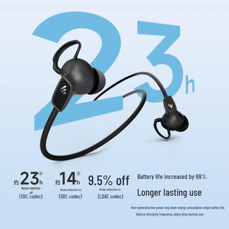 Edifier W280NB Pro Neckband Active Noise Cancelling Bluetooth Earphones