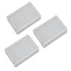 10Pcs Deep Well Plate 96 Wells 2.2ML PP Plastic Laboratory Storage Microplates 41mm Height