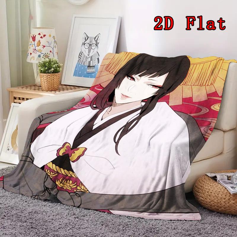 Shutara Shimachi 2D Flat Pattern Flannel Blanket High quality All Seasons Warmth and Comfort Perfect for Christmas Gifts.DMT0925251