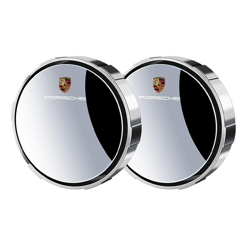 

2Pcs Adjustable 360 Degree Car Blind Spot Rear View Mirror Angle For Porsche Boxster Cayenne Panamera Macan Cayman 911 918 996 917 991 слоновая кость