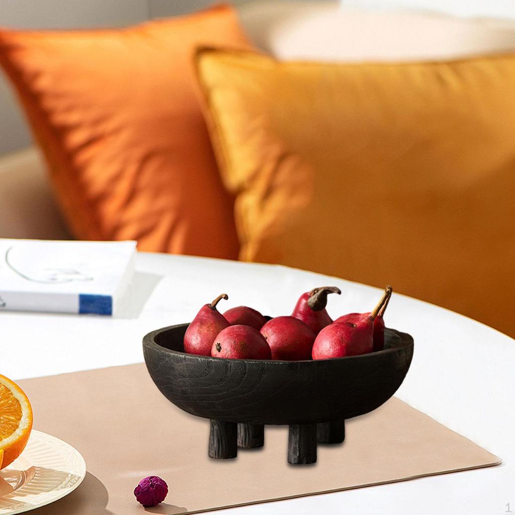 Bowl with Stand for Dessert Presentation On Coffee Table