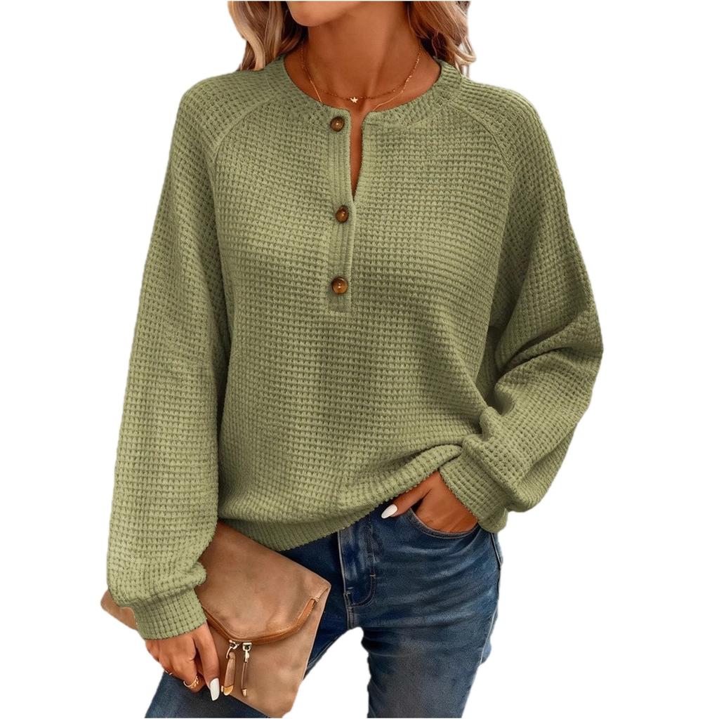 Women's Fashionable Casual Long,sleeved Turtleneck Knit Sweater