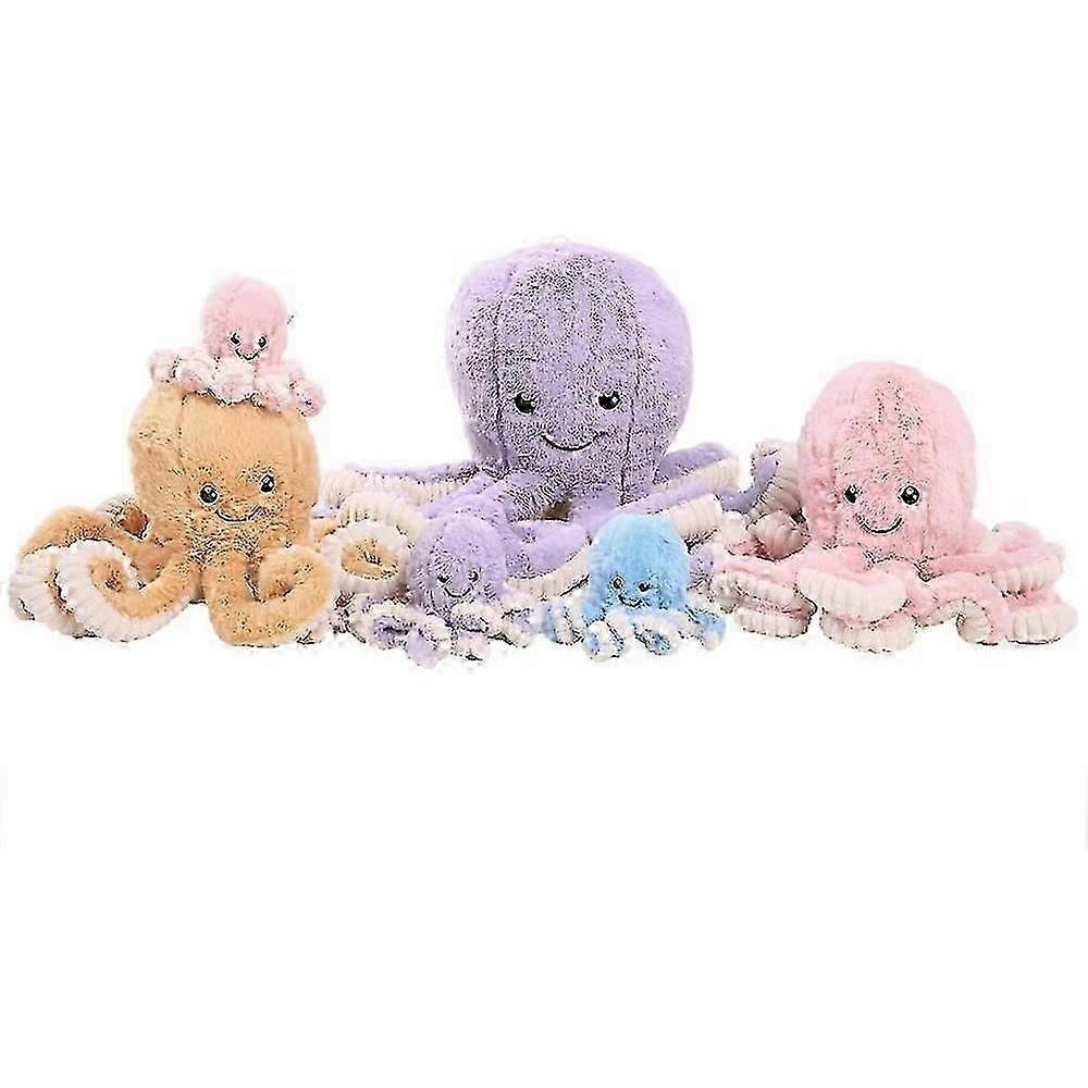 18/40cm Oktopus Plüschpuppe Stofftier Meerestiere Kissen Spielzeug Heim Auto Dekoration Weihnachten Kindergeschenk