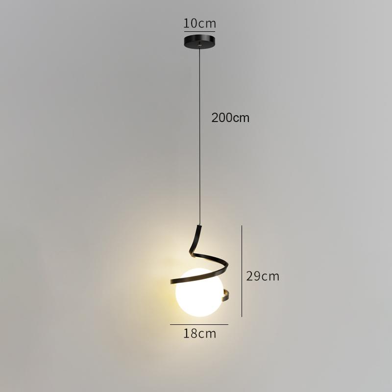 Nordic κρεμαστά φωτιστικά LED Φωτιστικό εσωτερικού χώρου για σαλόνι κρεβατοκάμαρα Τραπεζαρία τραπεζαρίας κουζίνας Διακόσμηση σπιτιού Κρεμαστό φως