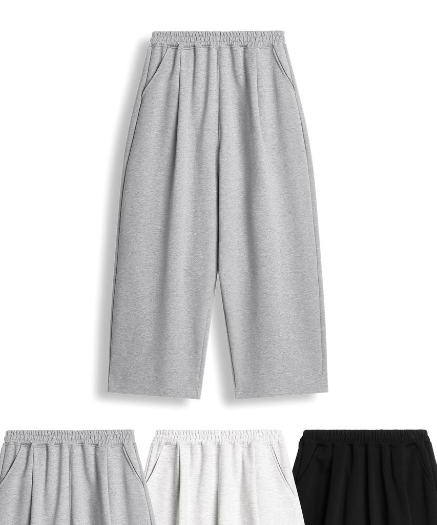 UNIONSTUDIO Odd Double-Pleat Balloon Sweatpants ( 3 Colors )