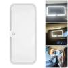 LED Light Cosmetic Mirror for Car Sun Visor One Button Opening Fill Light Mirror for Vehicle