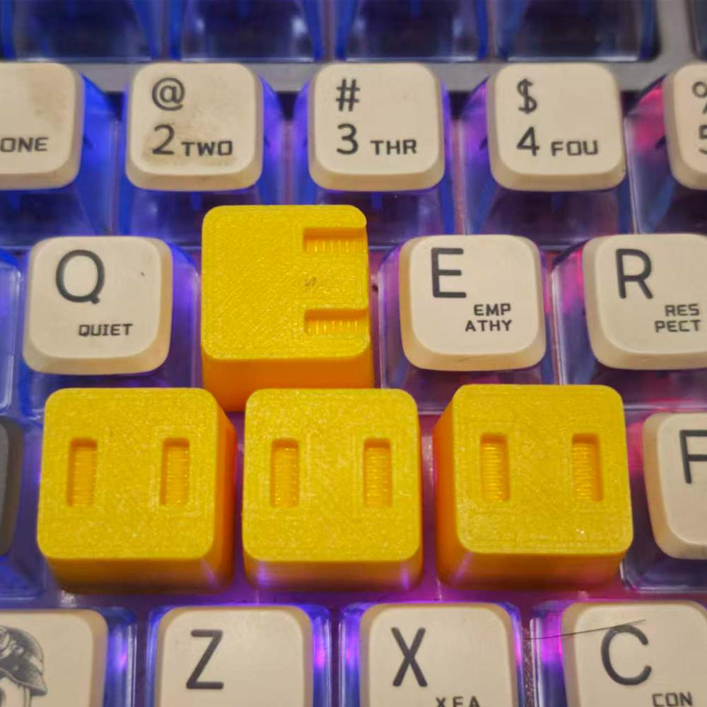 Keyboard Joystick 3D Printed WASD Directional Key Mod for Mechanical Keyboards Easy Install WASD Key Controller