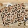 Retro Butterfly Animal Pattern Paper Stickers - 10 Sheets for Journal and Collage DIY Decoration