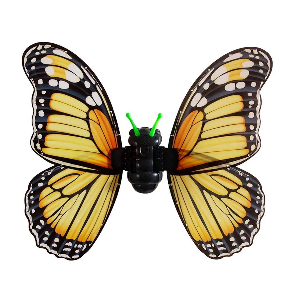 Flapping Halloween Costume Christmas Birthday Party Princess Cosplay Gift Electric Wings Electric Light Up Fairy Wings