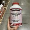 Kirkland Signature Citrat de Calciu Magneziu Zinc 1.586,2 mg x 500 tablete