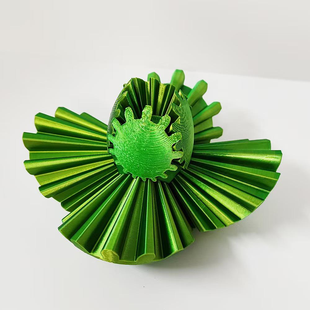 3D Gear Ball: Interactive Rotating Decompression Toy