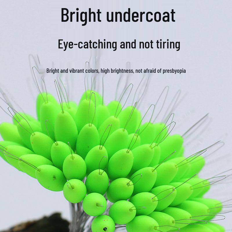 Seven Stars High Sensitivity Bean Fishing Float Bobber for Stream and Wild Fishing
