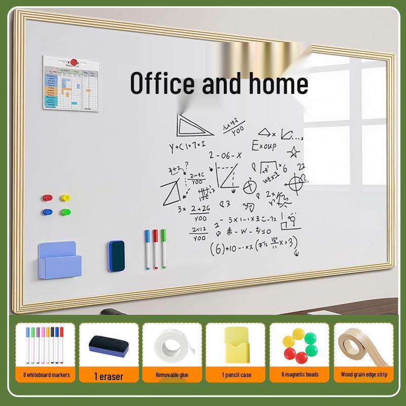 Removable Magnetic Whiteboard Sticker for Office and Kids - No Wall Damage, Suitable for Home or Glass Surfaces