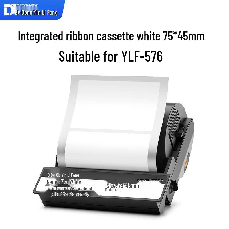 Detong YLF-576 Portable Thermal Transfer Printer CN plug (adapter included)