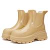 China Professional Manufacture Thick Soled Rain Shoes Durable Rain Shoe Design