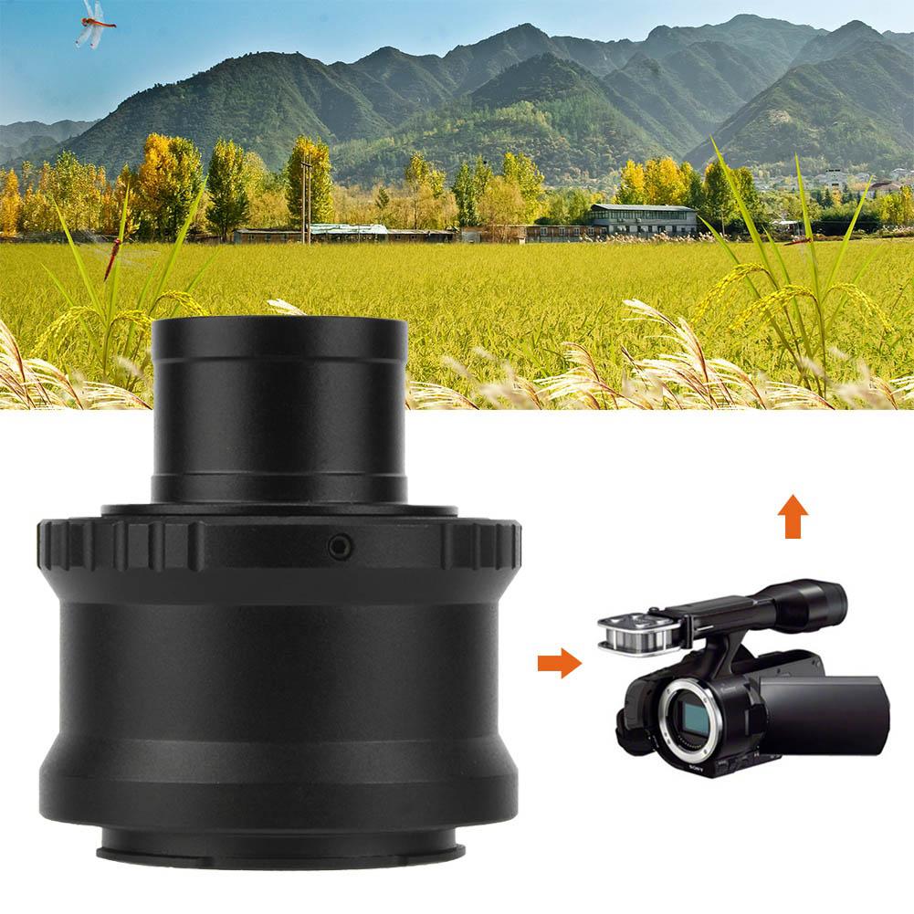 T2-NEX Metal 1.25 Inch Telescope Mount Adapter Ring To Fit for Sony NEX E Mount Camera