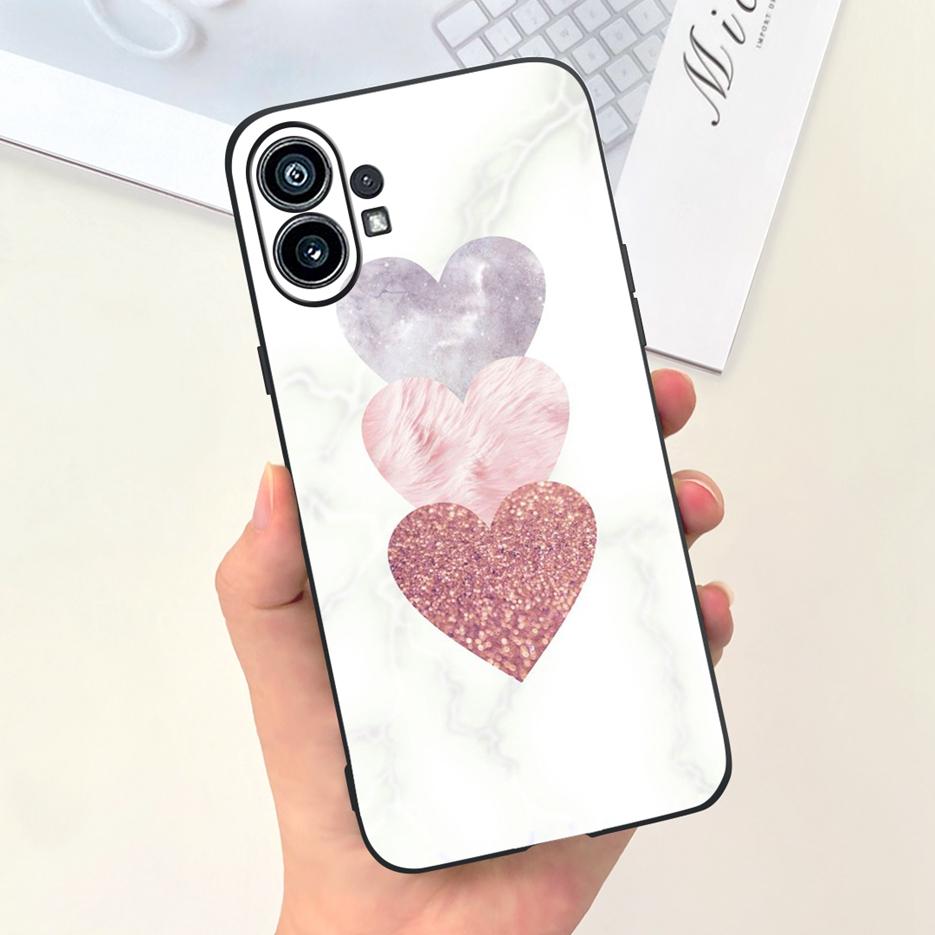 For Nothing Phone 1 Case A063 Cute Fashion Cartoon Cover 6.55'' Soft Silicone TPU Phone Case For Nothing Phone One Phone1 Fundas