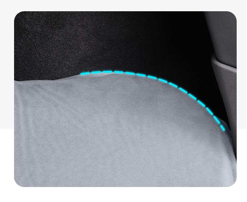 Uppblåsfri bilmadrass för Tesla Model Y/3: Resesäng för bakluckan för camping