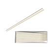 Daikoku Kogyo "Commercial Use" SPS Reusable Chopsticks, 21cm, Square, Beige, Pack of 10