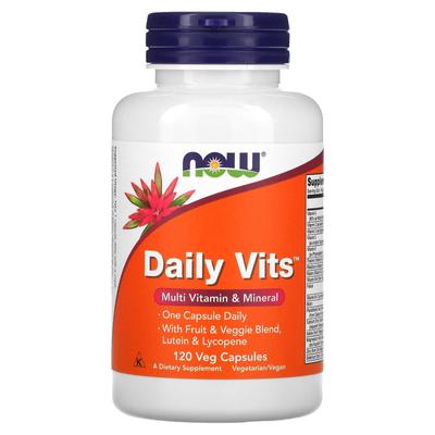 Daily Vits, Multivitamins & Minerals, 120 Veggie Capsules