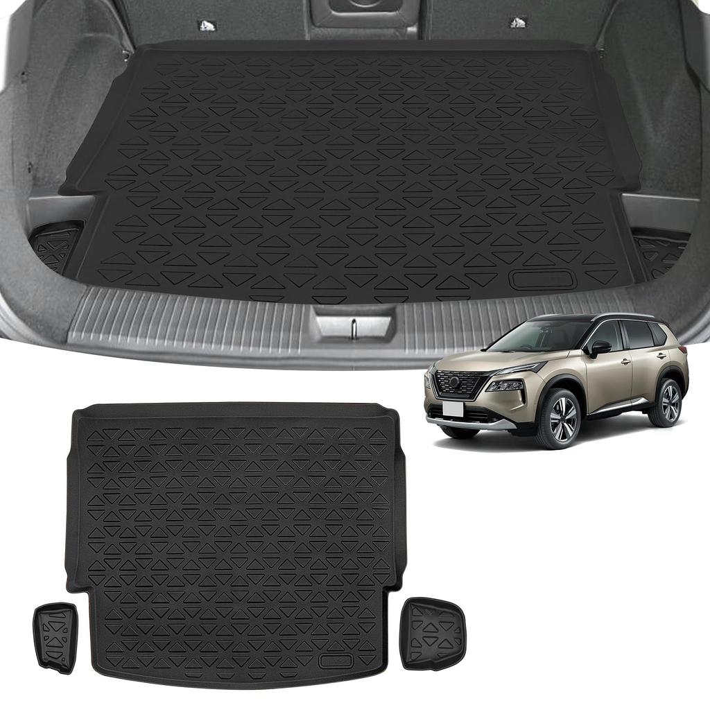 New T33 Luggage Trunk 3D Car TPE Easy Car 3D Custom Interior Protective Set T33 Series Luggage X-TRAIL Mat, Vehicle-Specific Mat, Mat, Material,