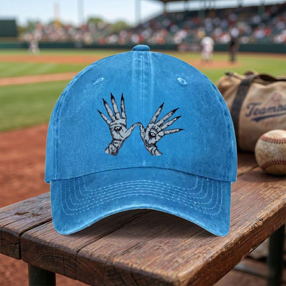 Pans Labyrinth Washed Baseball Cap Adjustable Buckle Lightweight Breathable Unisex Daily Travel Gift