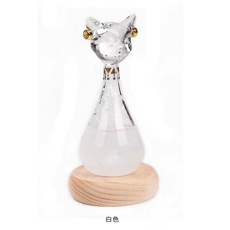 1PC Weather Forecast Bottle Anderson Cat Storm Bottle Birthday Gift Gift Egyptian Cat Weather Bottle