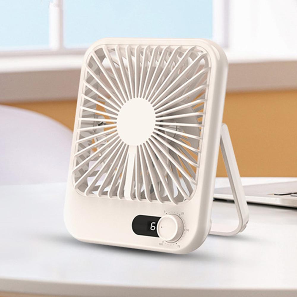 SK-101 USB Powered Silent Fan 100 Wind Speeds Mini Summer Desktop Fan Cooler (CE,FCC Certified)