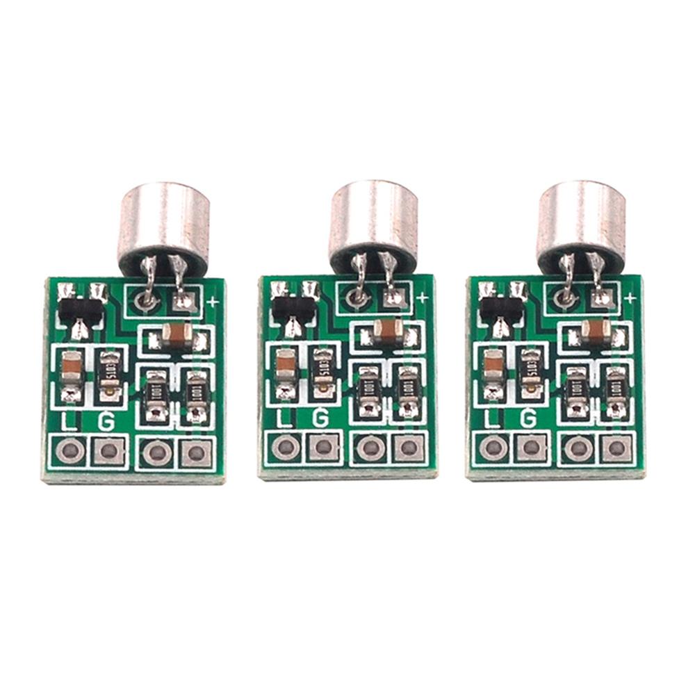 1/2/3/5/10pcs Mini Microphone Audio Amplifier Module Speaker Circuit Board DC 2.5-9V 14x12mm Mic Accessories