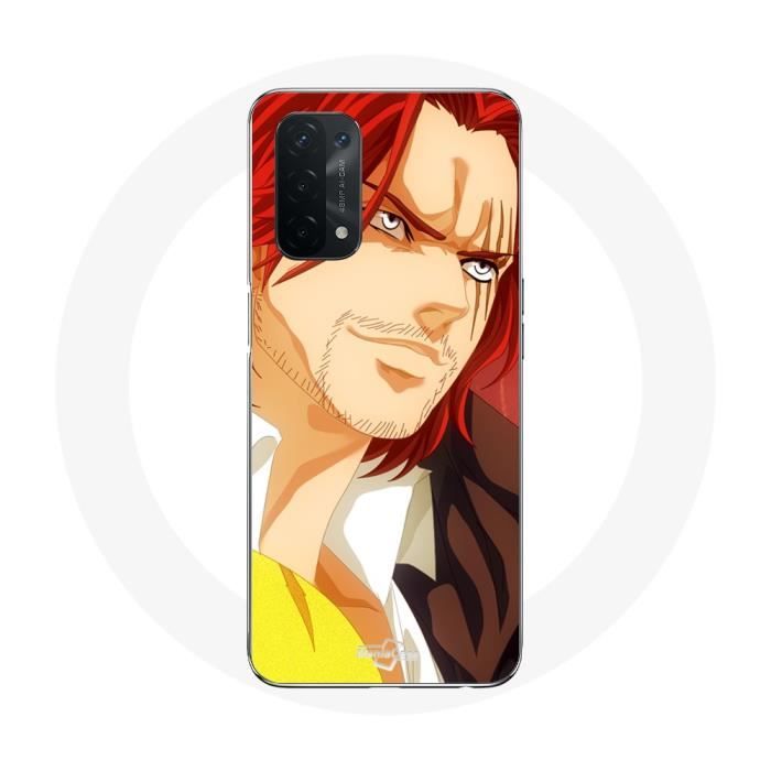 Coque - Maniacase - Oppo A74 5G - Shanks One Piece Manga - Silicone - Souple