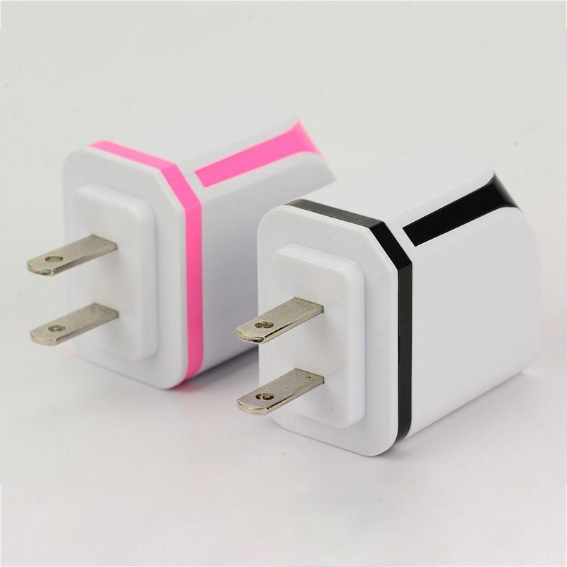 Premium Quality Double Usb Power Adapter Charger For Universal 2.1a Android Phones
