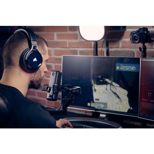 Elgato Wave:1/3" Microphone Shock Mount/Reinforced Rubber Anti-Vibration Suspension Shock Mount for Noise Reduction