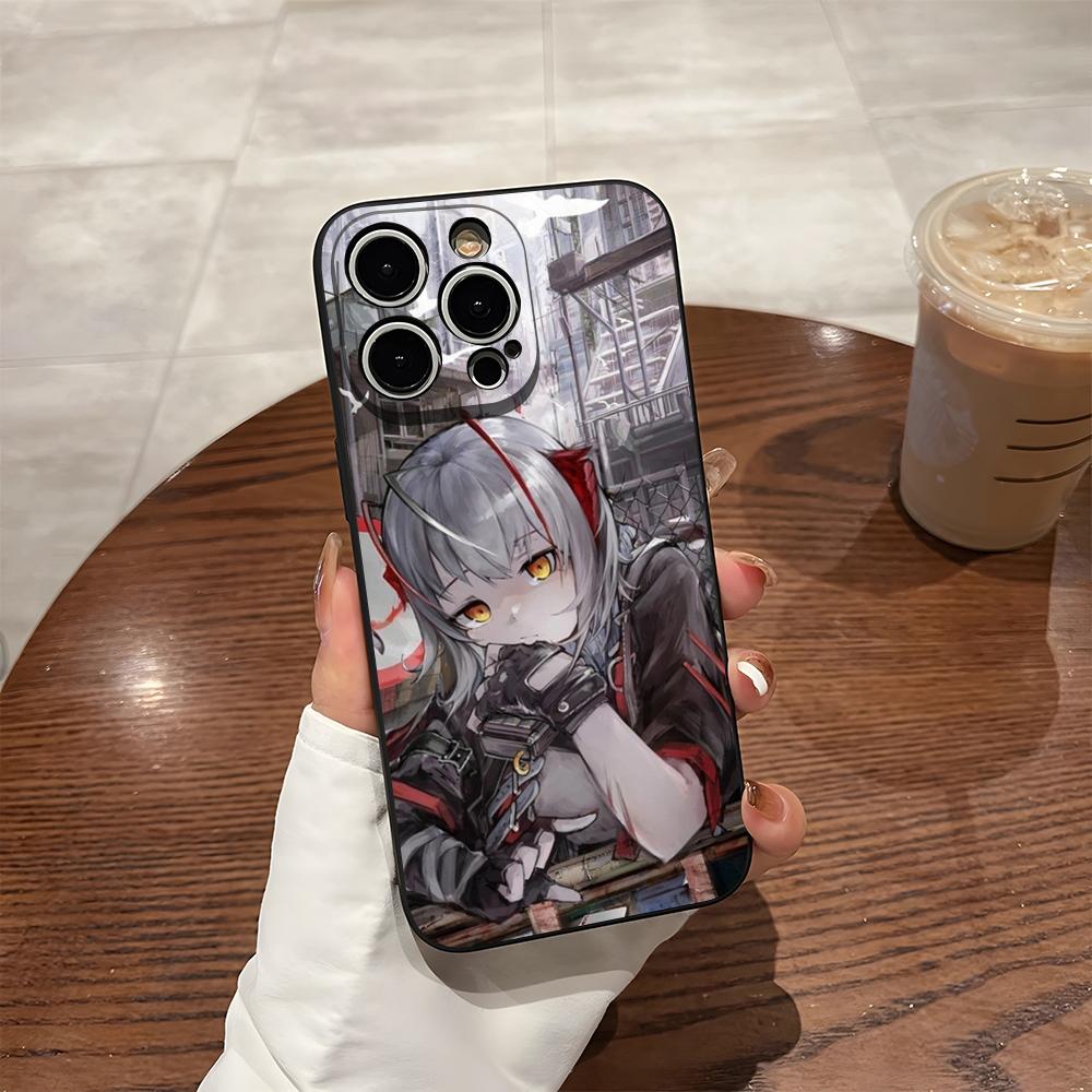 Phone Case For 17 Pro Max Iphone 14 Pro Max 12 16 15 13 Pro 11 Xr X Xs 8 7 Plus Back Cover Arknights Hot Selling