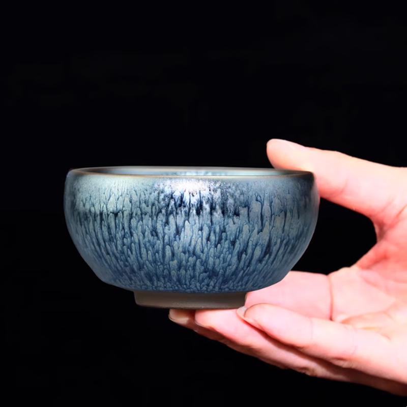 Golden Jade Oil Drop Jianzhan Tea Bowl