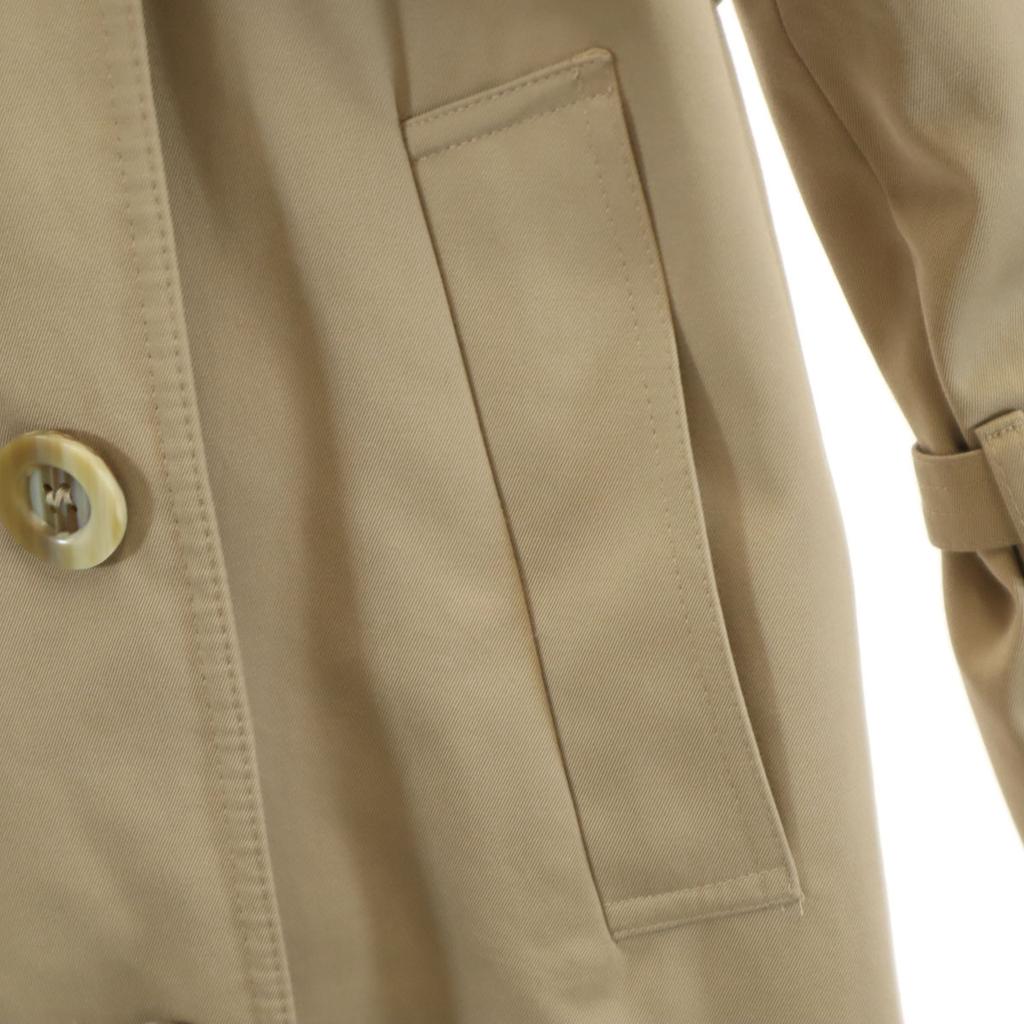 Aquascutum 70s 80s Vintage Made In England Trench Coat 8P Beige Women Used