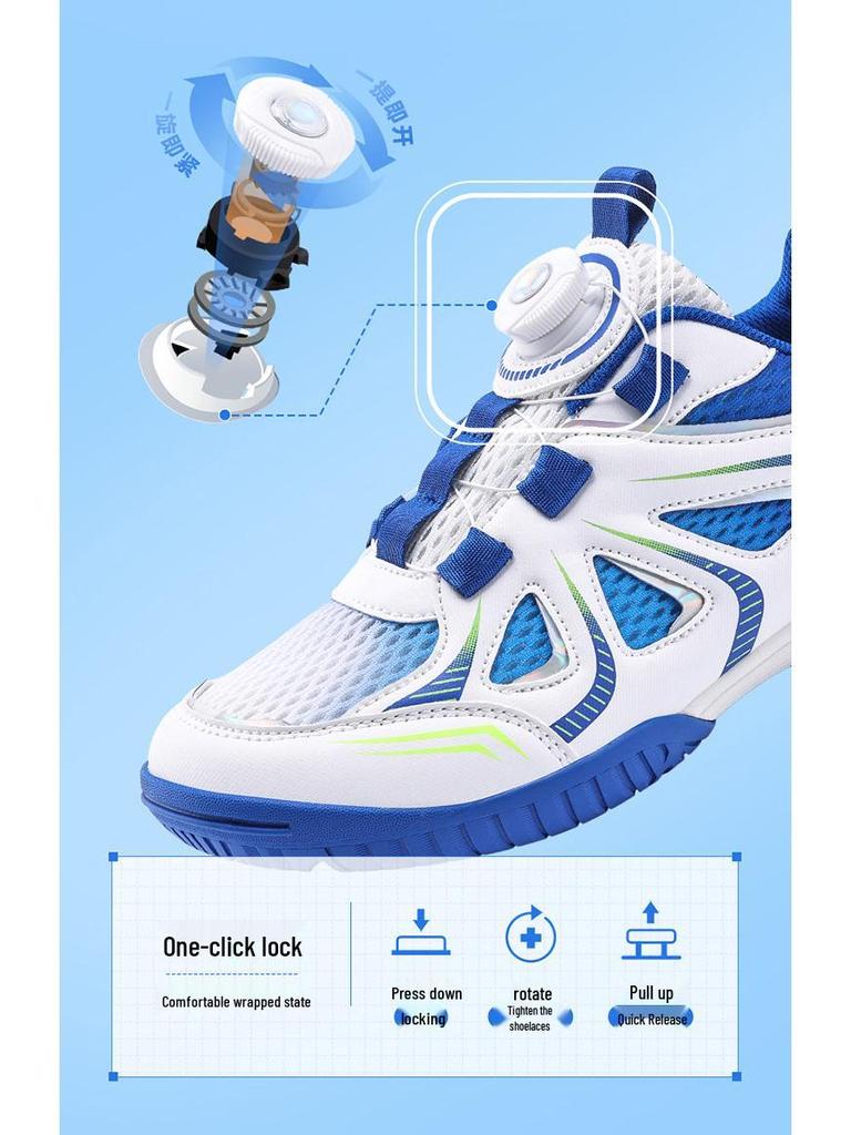 Unisex Breathable Badminton Shoes for All Ages: Professional Training & Competition Sports Footwear
