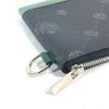 Berluti L-shaped fastener Nino Logo pouch bag Clutch bag PVC/Leather gray/Green