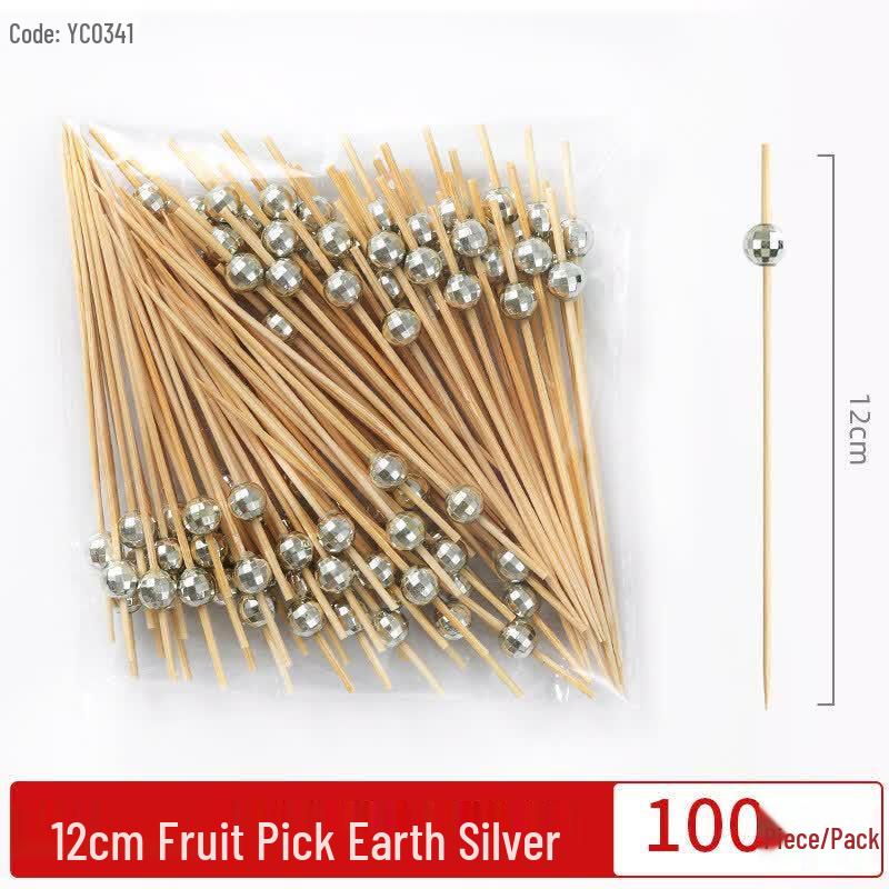 Disposable Bamboo Decorative Food Picks